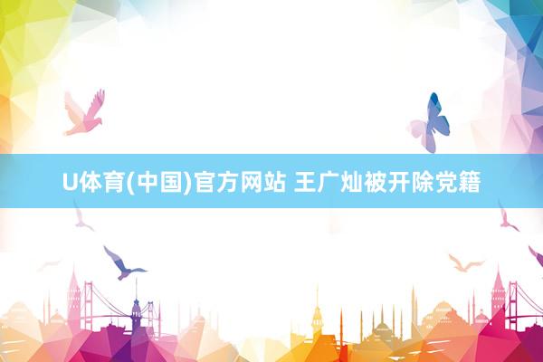 U体育(中国)官方网站 王广灿被开除党籍